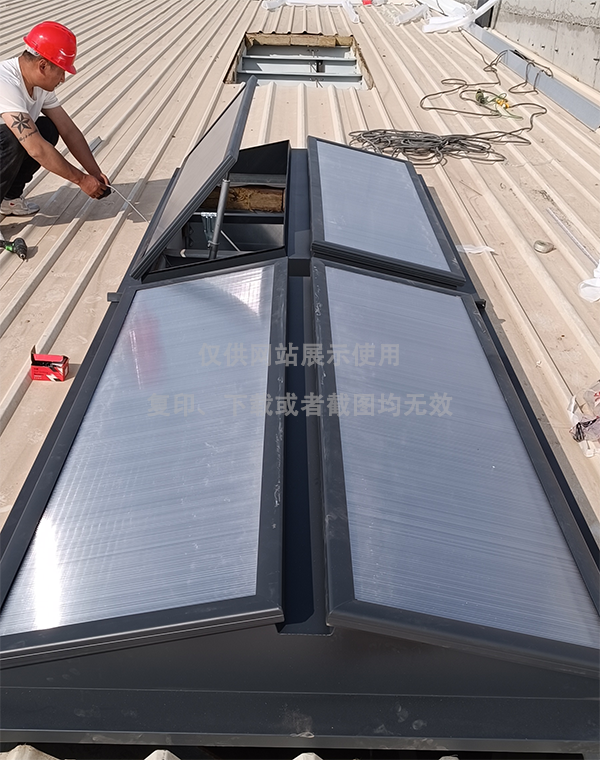 兰州王老吉生产车间阿合奇排烟天窗