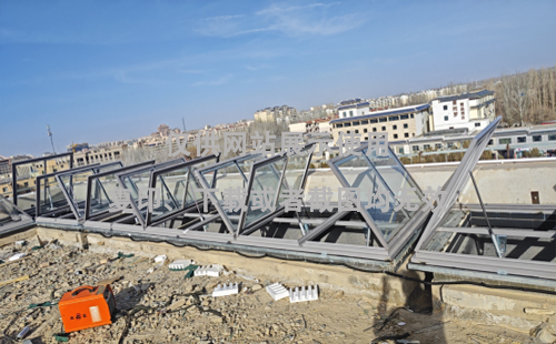 敦煌博物馆阿合奇排烟天窗