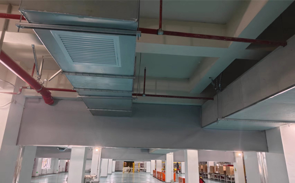 阿合奇挡烟垂壁的安装步骤